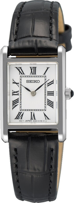 Classic Ladies SWR107P1 - Kvarts - Sølv - Dameklokker - Skinn - Safir