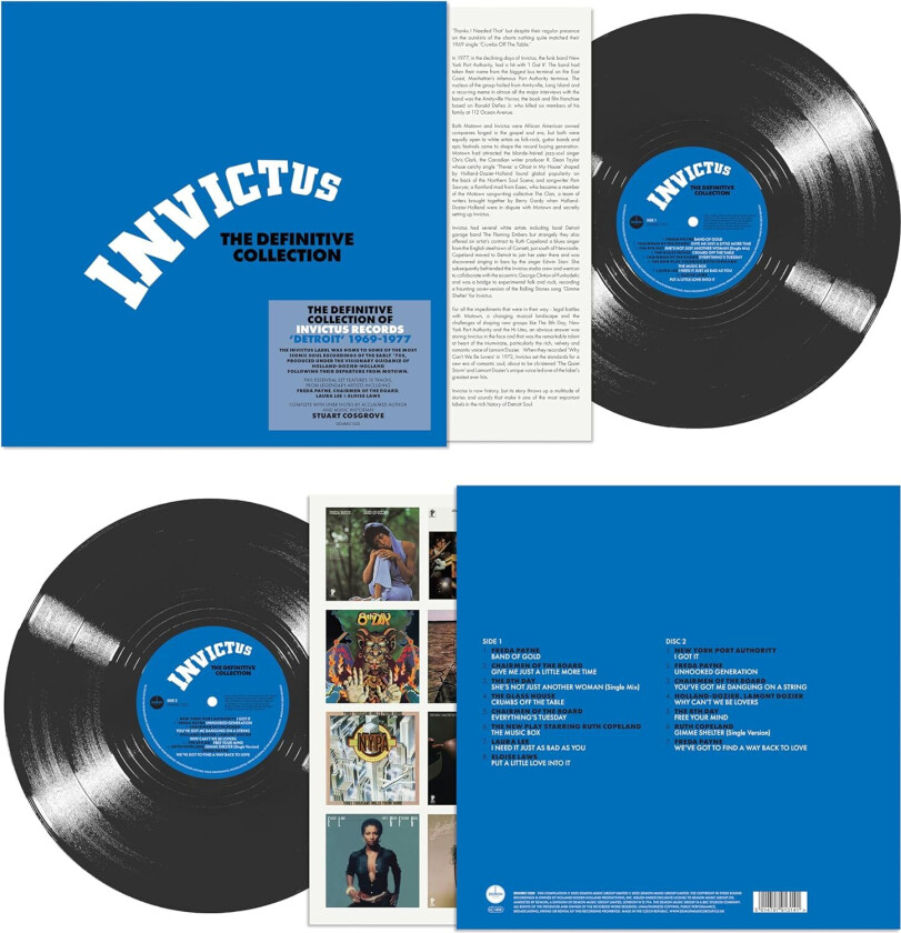 Diverse Soul HollandDozierHolland: Invictus The Definitive Collection LP/Vinyl