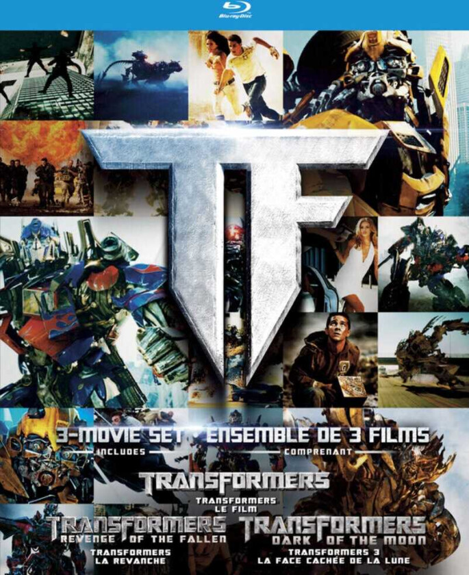 Transformers Trilogy Gift Set Bluray