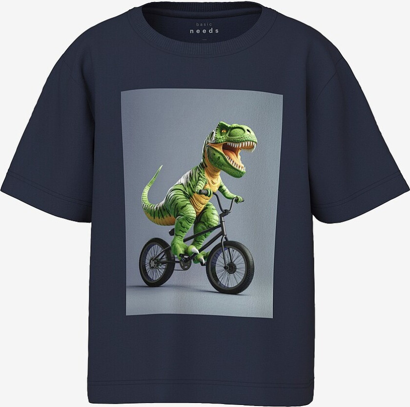 T-skjorte nmmVoto SS Nreg Top - Blå