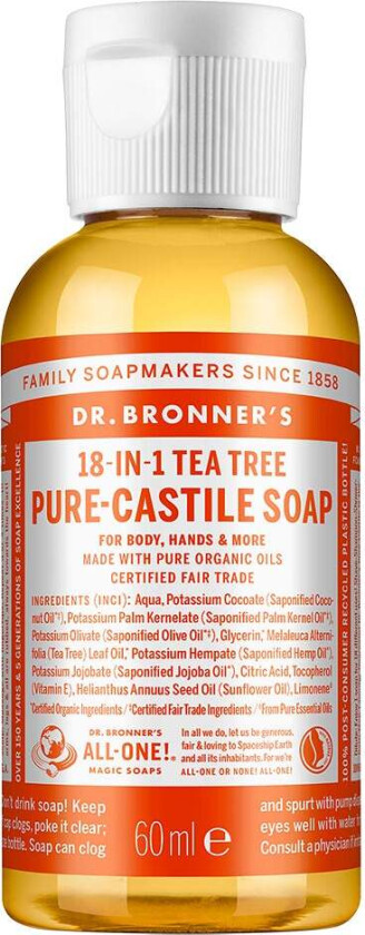 Magic Soaps Tea Tree, 60 ml Bad- & Dusjkrem