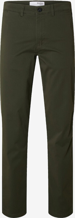 Chinos slhStraight-New Miles 196 Flex Pant - Grønn