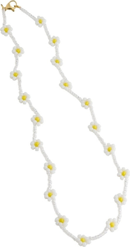 Timi of Sweden Flower Bead Necklace