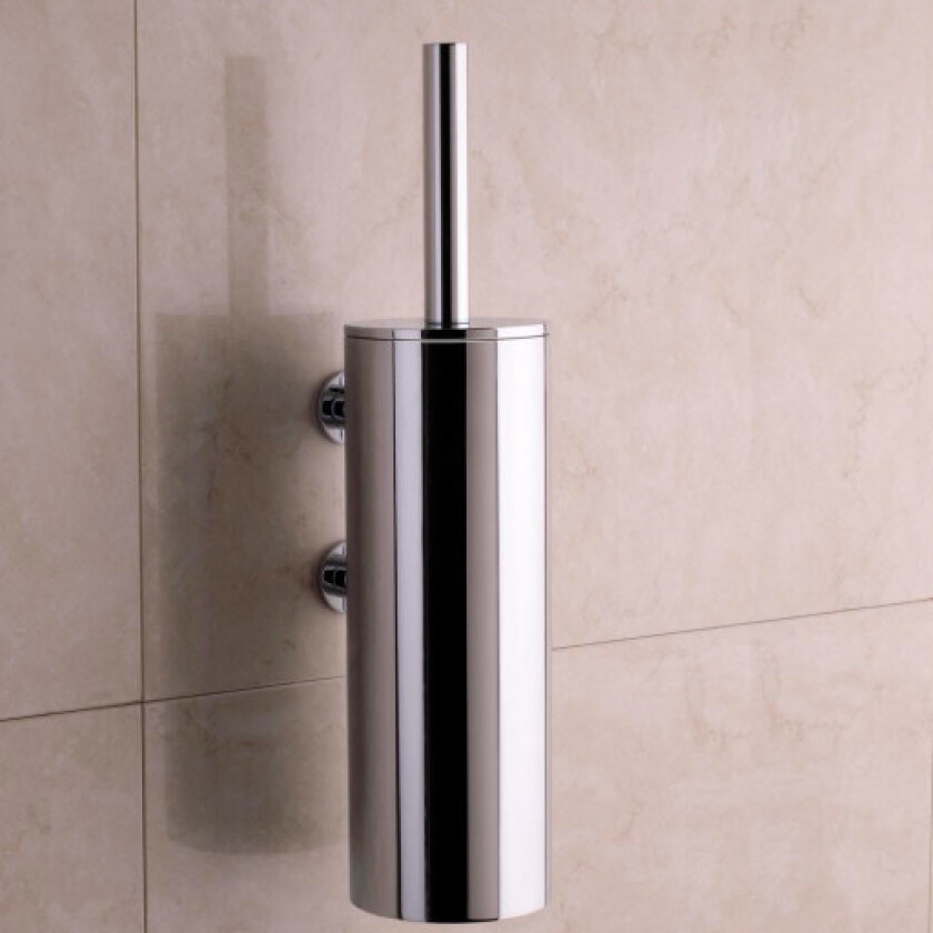 T33 toalettbørste, børstet krom