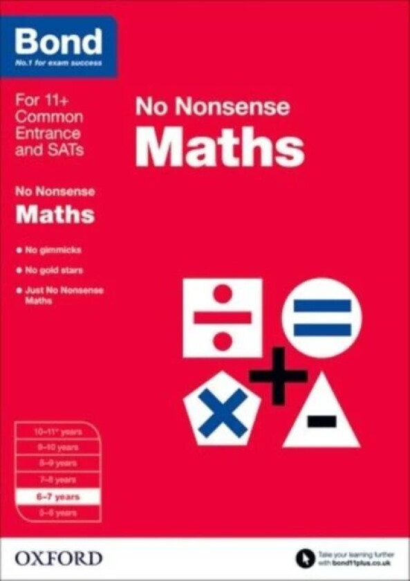 Bond: Maths: No Nonsense av Sarah Lindsay, Bond 11+