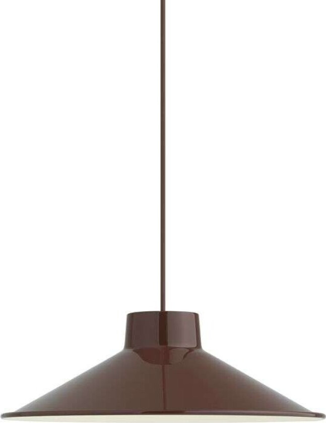 Top taklampe Ø36 cm Dyp rød