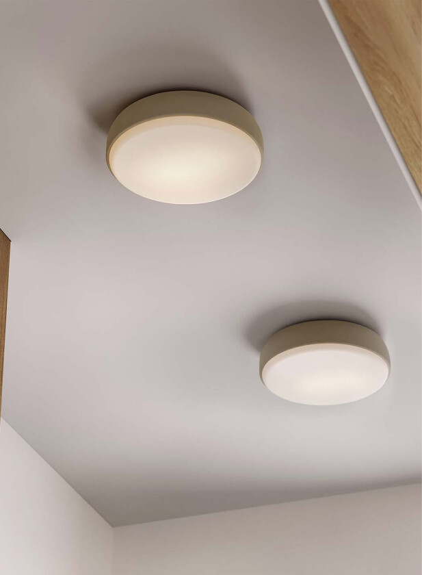 Over Me Ø40 taklampe - matt beige