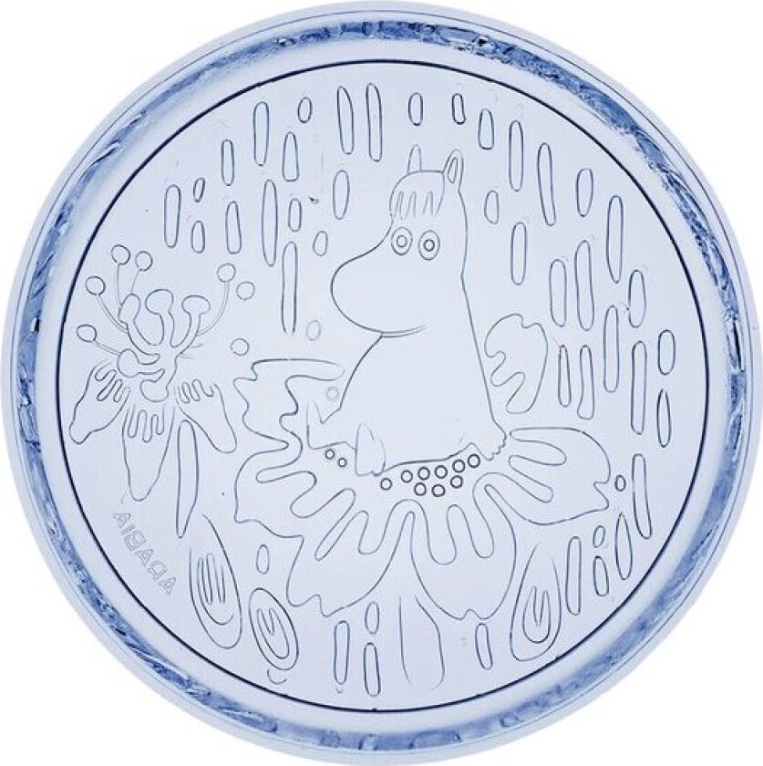 Mummi tallerken 15,5 cm aqua