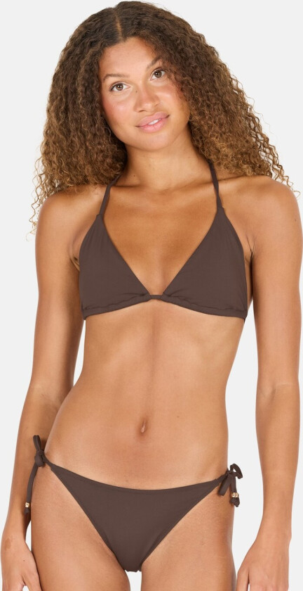 Sherrill W Triangle Bikini Top, Java, 44, Badeklaer