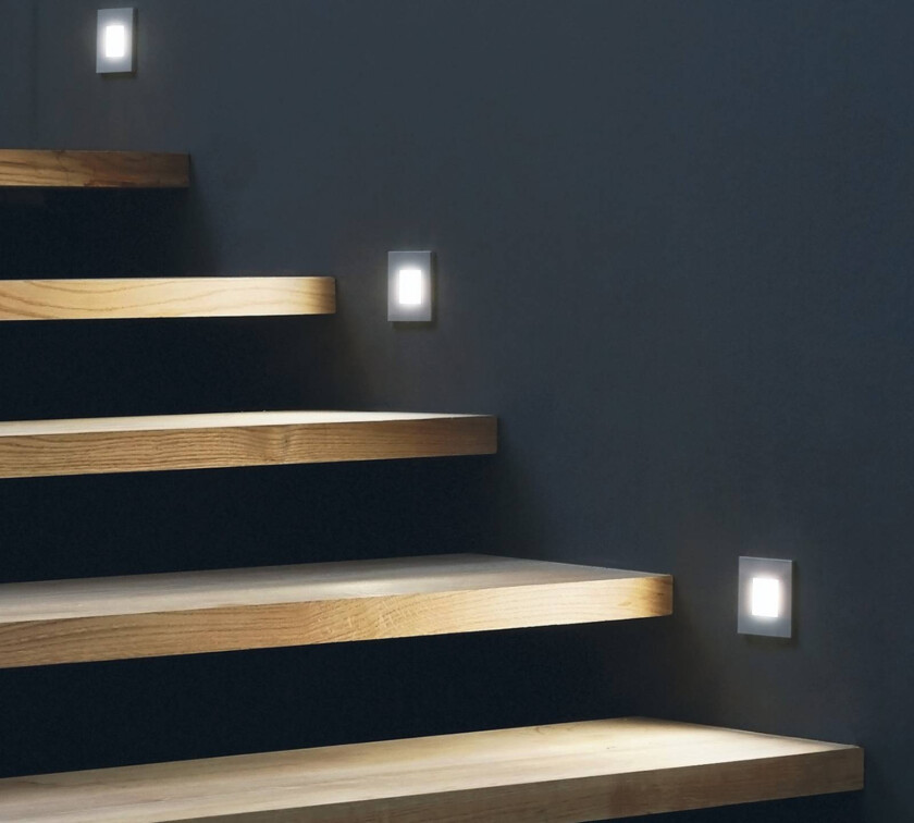 LED Wall Down innfelt vegglampe 1,8 W