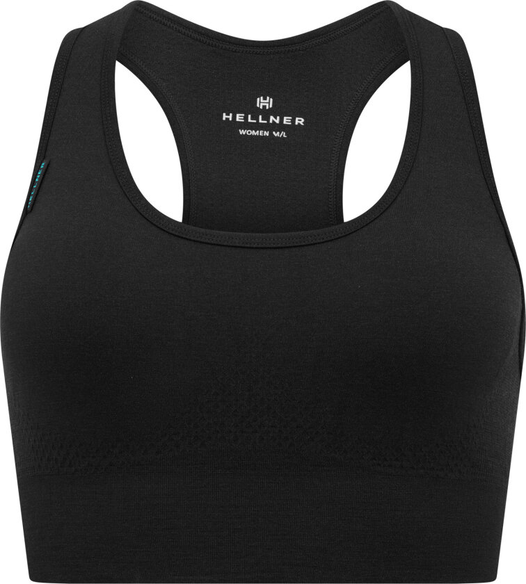 Women's Wool Tech Seamless Bra Black Beauty