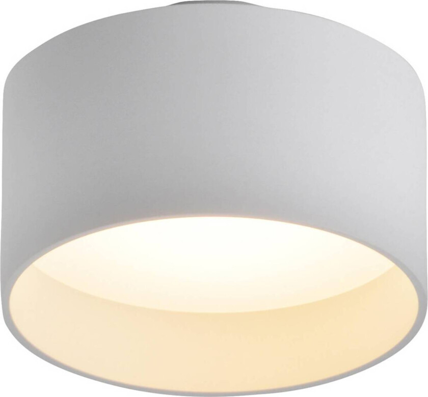 LED-downlight Trimes, Ø 14 cm, hvit, CCT, trinnvis dimbar