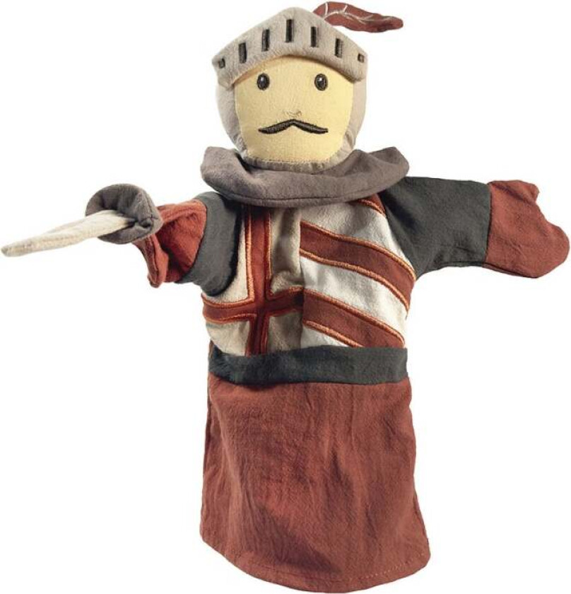 Hånddukke Ridder - Kosedyr - Bomull,Polyester