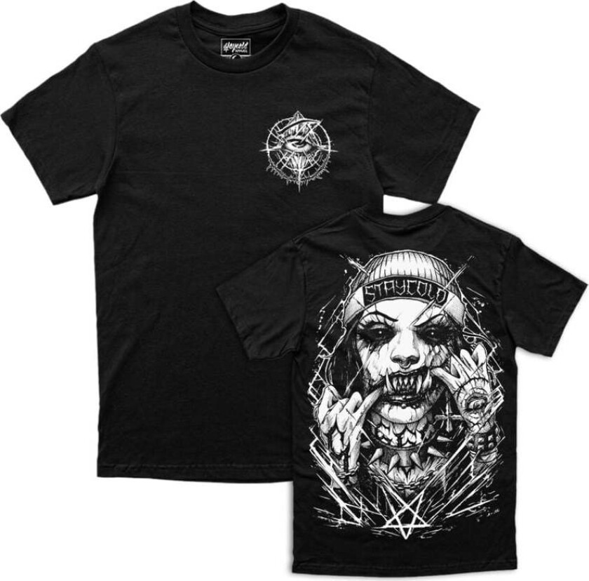 T-skjorte - Attitude - T-Shirt - S til 3XL - Herrer - svart