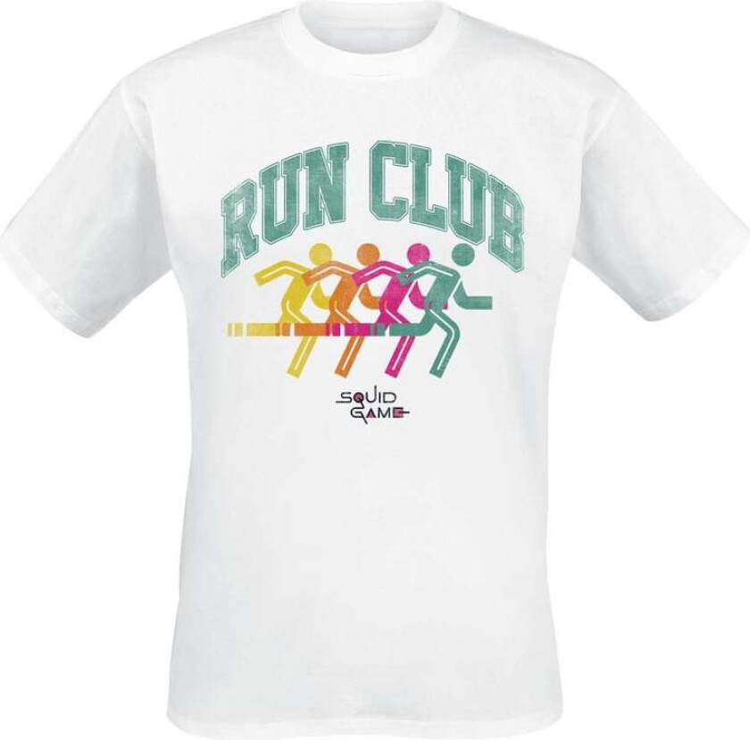 T-skjorte - Run Club Silhouette - S til XXL - Herrer - hvit