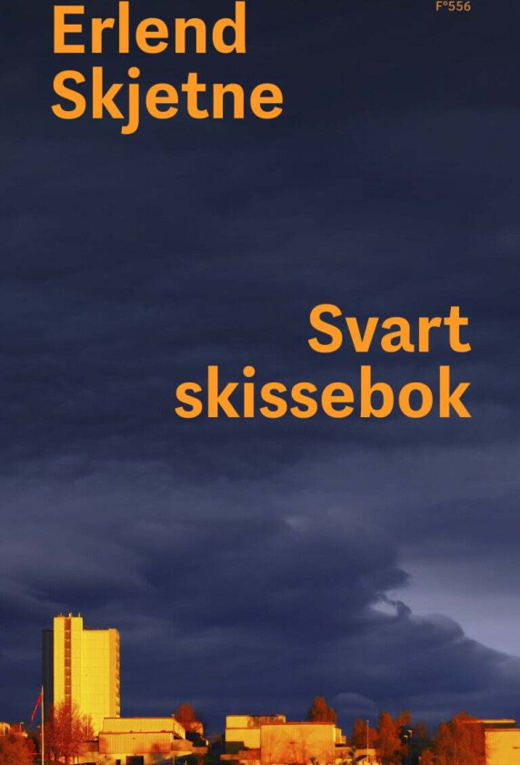 Svart skissebok av Erlend Skjetne