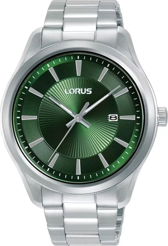 Classic Mens RH929RX9 - Kvarts - Sølv - Herreklokker - Rustfritt stål - ledd m/pin - Mineral