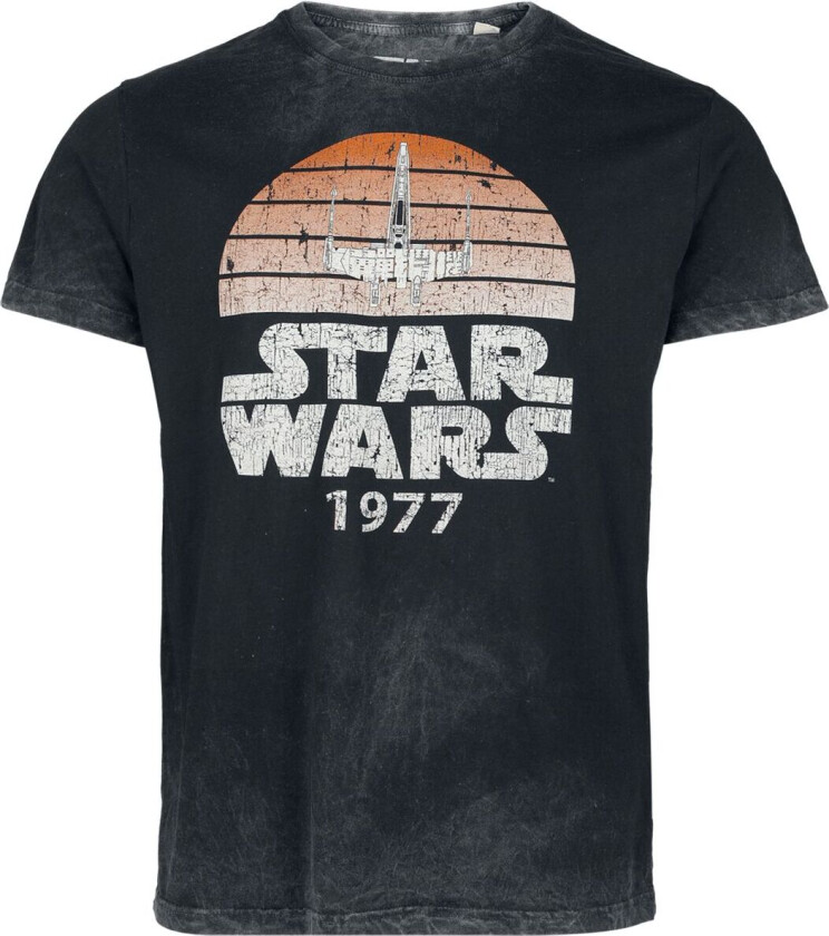 Disney T-skjorte - X-Wing - S til 4XL - Herrer - grå
