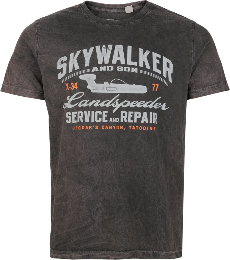 Disney T-skjorte - Skywalker - S til 4XL - Herrer - grå