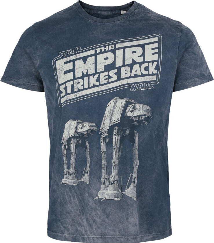 Disney T-skjorte - Empire Strikes Back - S til 4XL - Herrer - blå