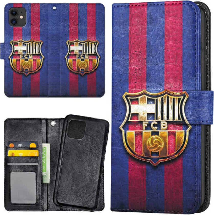 iPhone 12 Mini - Lommebok Deksel FC Barcelona