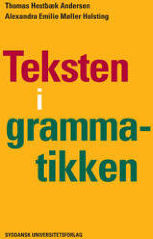 Teksten i grammatikken