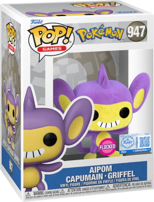 POP Pokémon actionfigur (Aipom Capumain)
