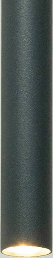 Hengelampe Sopel 1, antrasitt, 1 lyskilde, stål, Ø 5 cm