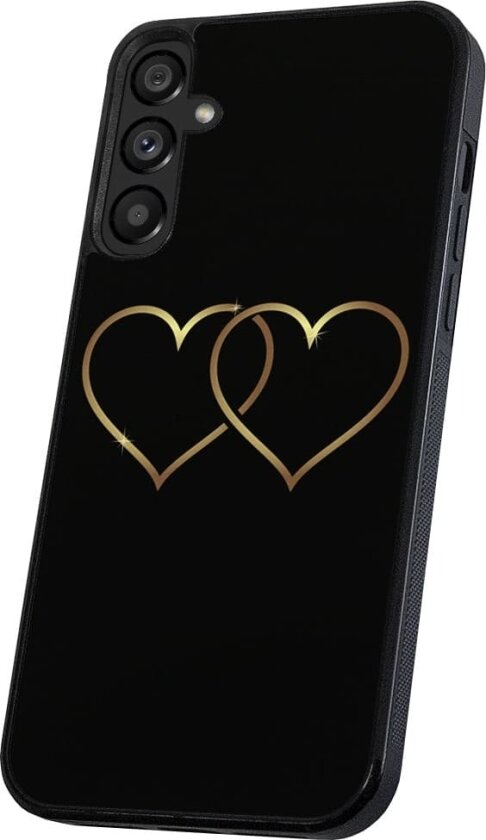 Samsung Galaxy S25 - Deksel/Mobildeksel Double Hearts