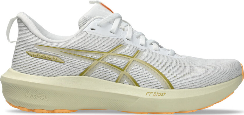 Asics Men's Gt-1000 14 White/lemongrass