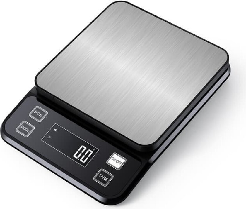 INF Digital kjøkkenvekt Vanntett ryggvekt 10kg/1g