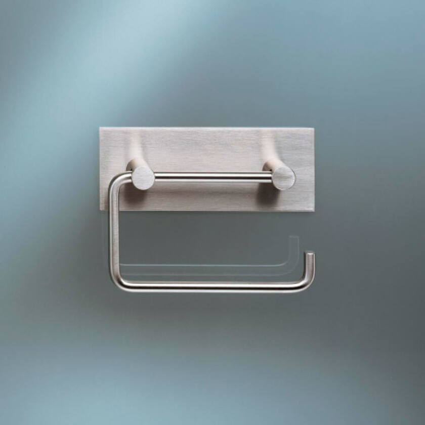 T12 dorullholder, børstet krom