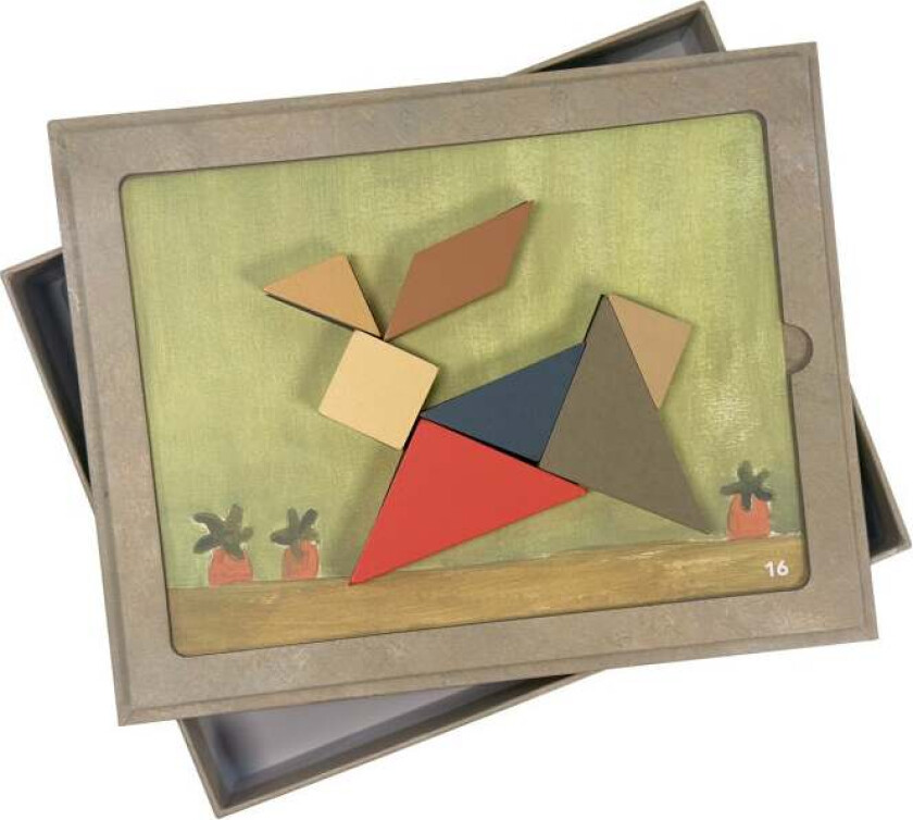 Magnetisk Tangramspill - Magnetleker