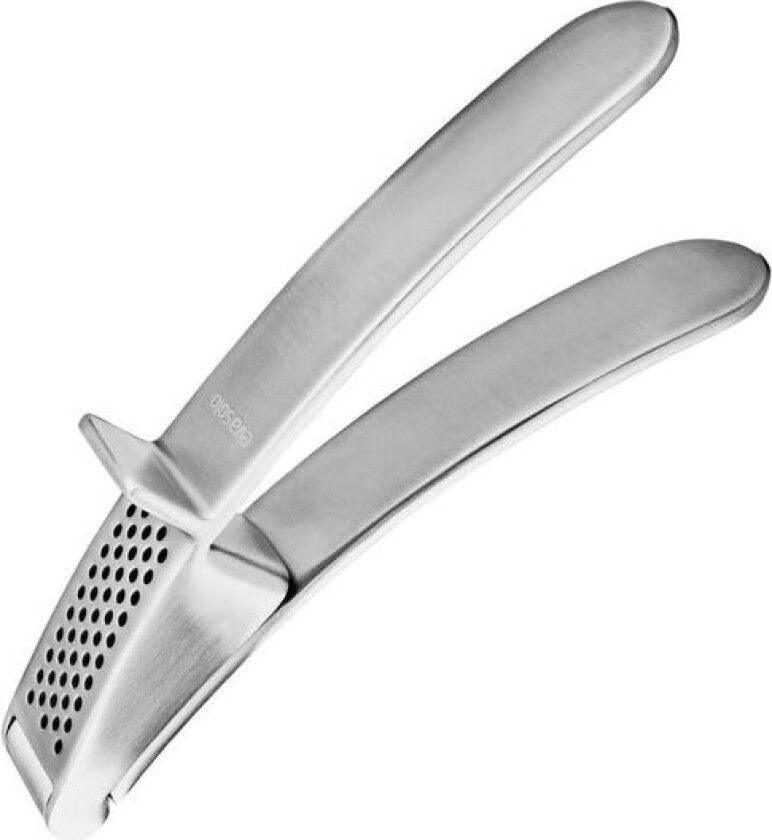 Hvitløkspresse 16 cm stål