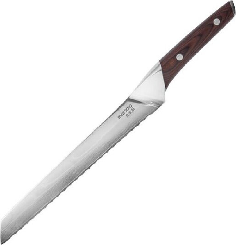 Nordic Kitchen brødkniv 24 cm pakkawood
