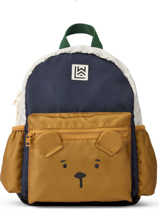 Andreas Bear Ryggsekk, Classic Navy Multi Mix - Ryggsekker - Polyester