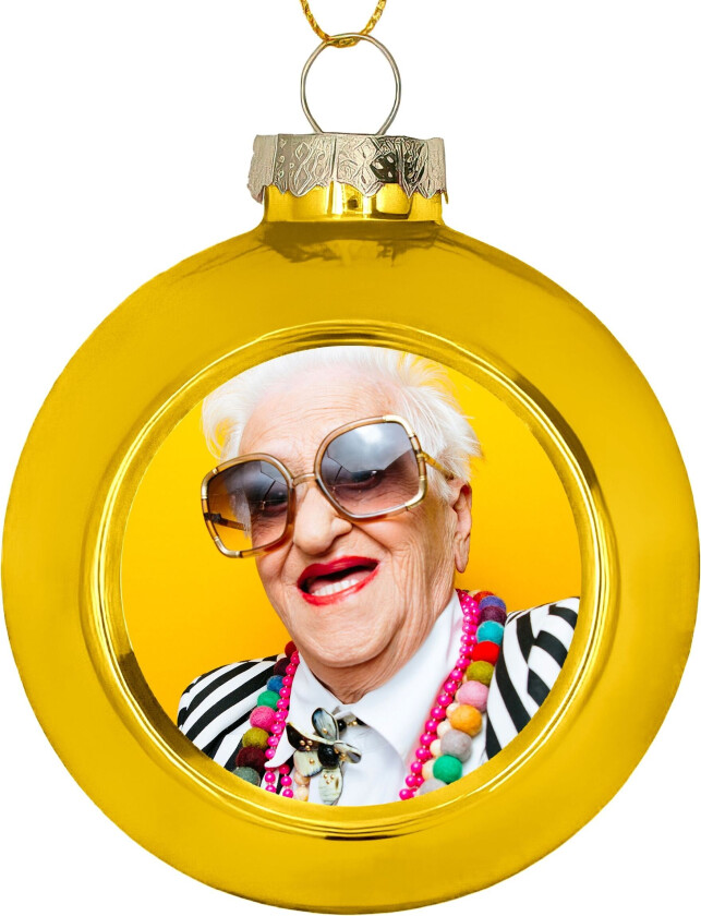 Design Din Egen Julekule - Gull