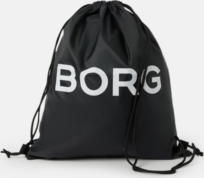Borg Junior Drawstring Bag, Black Beauty, Onesize, Treningstilbehør