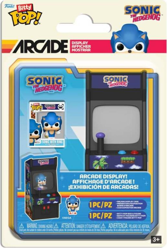 Sonic With Ring (Bitty Pop!) Vinylfigur - Funko Pop! - Funko Shop Europe