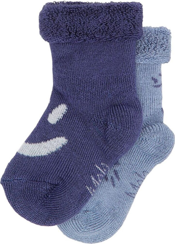 Nodda Sokker Dusty Blue 17-19 EU Blå 17-19 EU Unisex