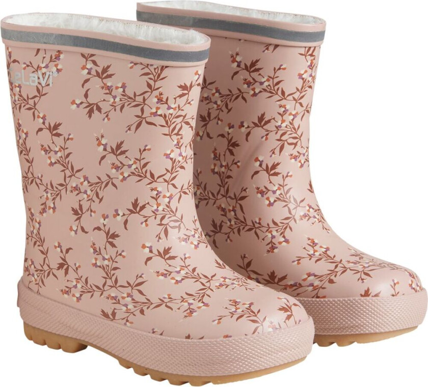 Mønstrete Fôrede Gummistøvler Misty Rose 27 EU Rosa 27 EU Unisex