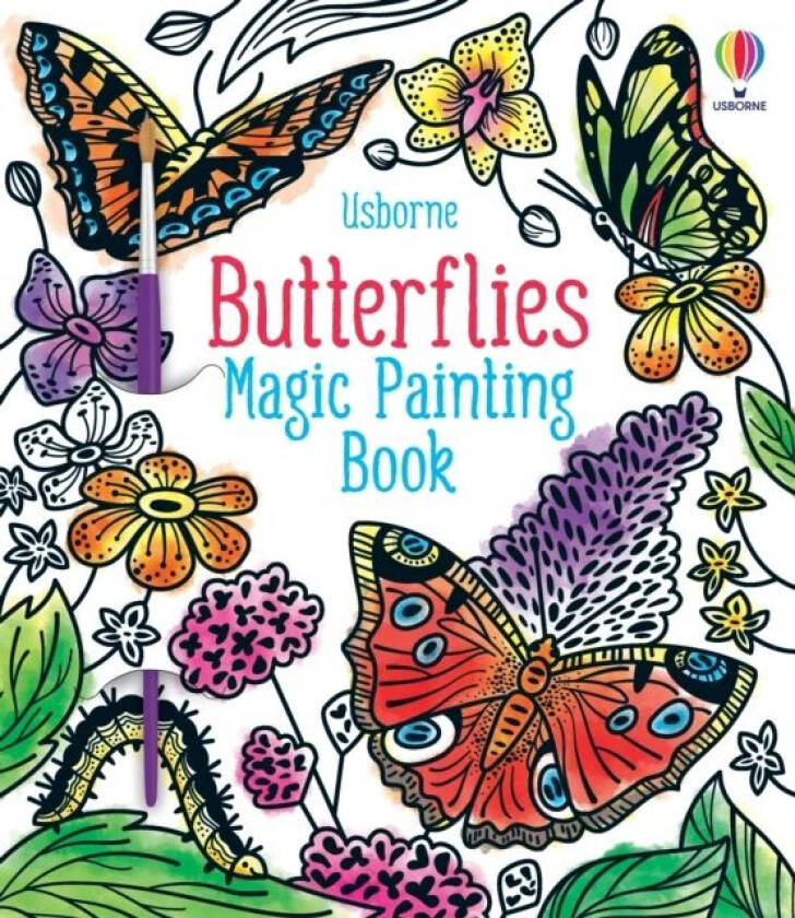 Butterflies Magic Painting Book av Abigail Wheatley