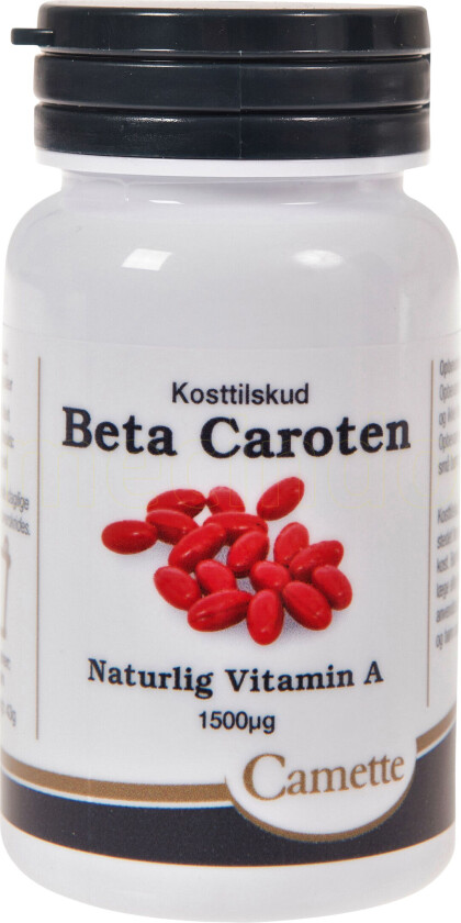 Betakaroten - 100 Kapslar