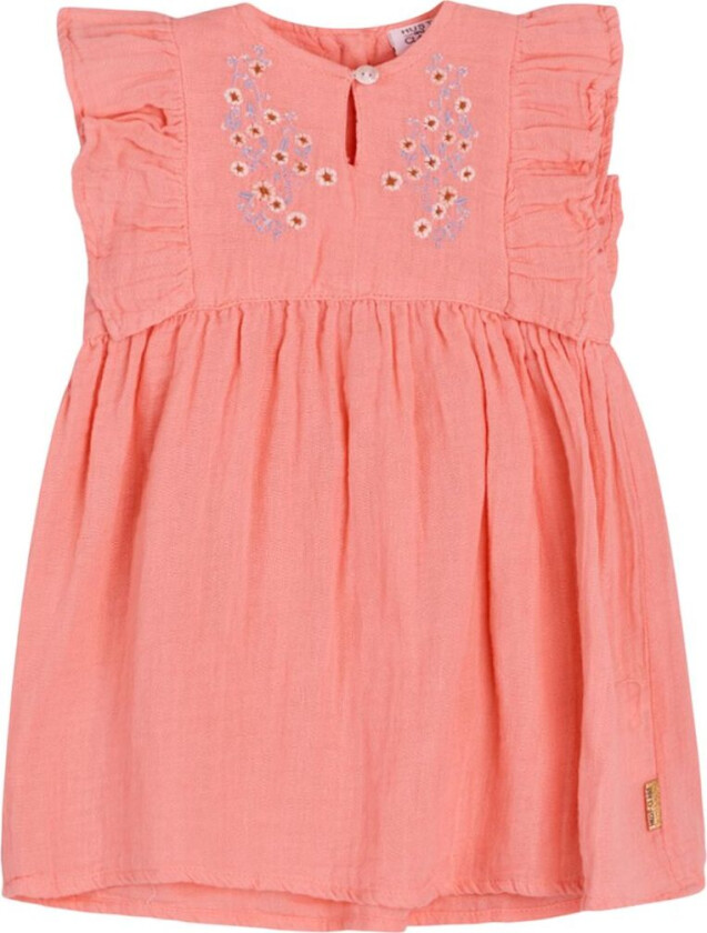 Kamille Kjole Shrimp 68 cm Rosa 68 cm kvinne