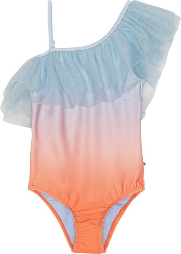 Nilla Badedrakt Summer Rainbow 158 cm Oransje 158 cm kvinne