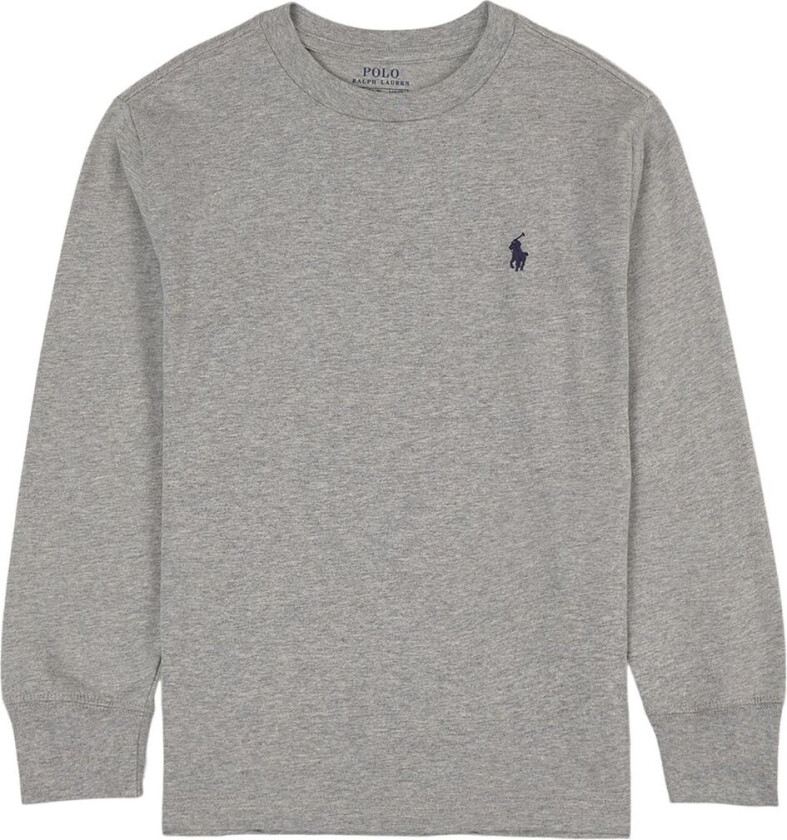 Merket T Skjorte Andover Heather 6-7 Y Grå 6-7 år mann