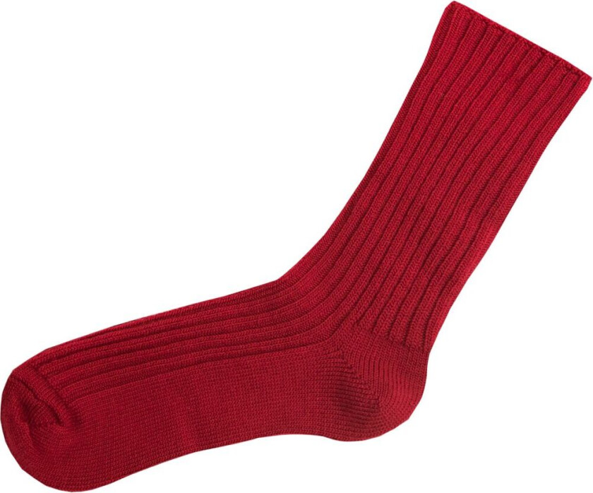 Wool Socks Red 15-18 EU Rød 15-18 EU Unisex