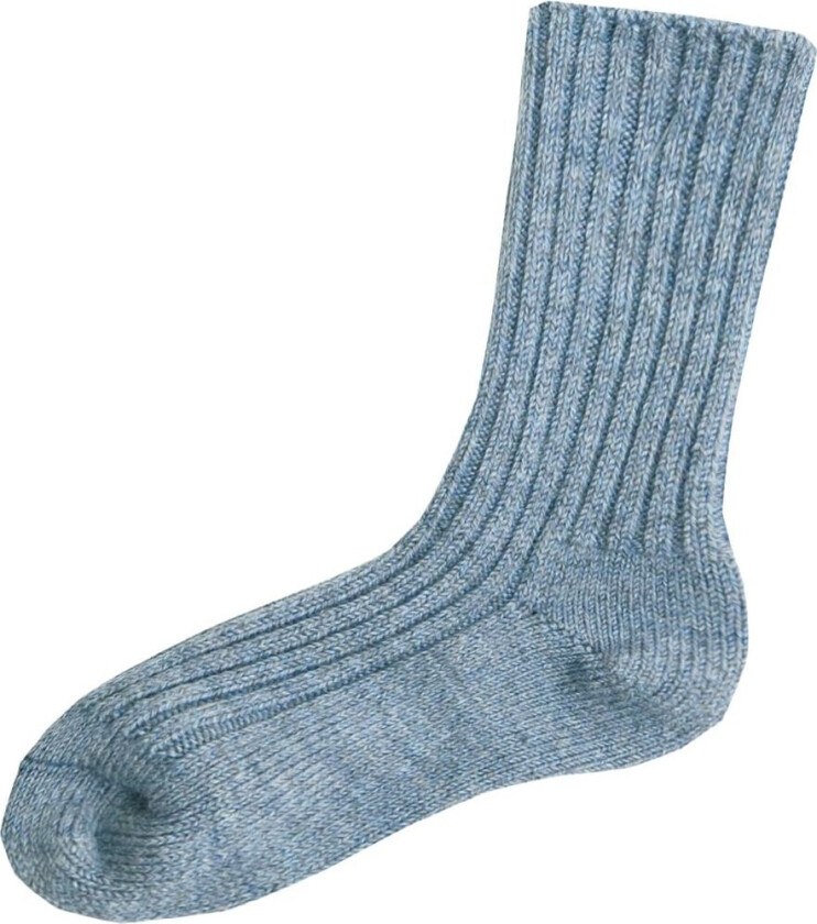 Wool Socks Blue Melan 15-18 EU Blå 15-18 EU Unisex