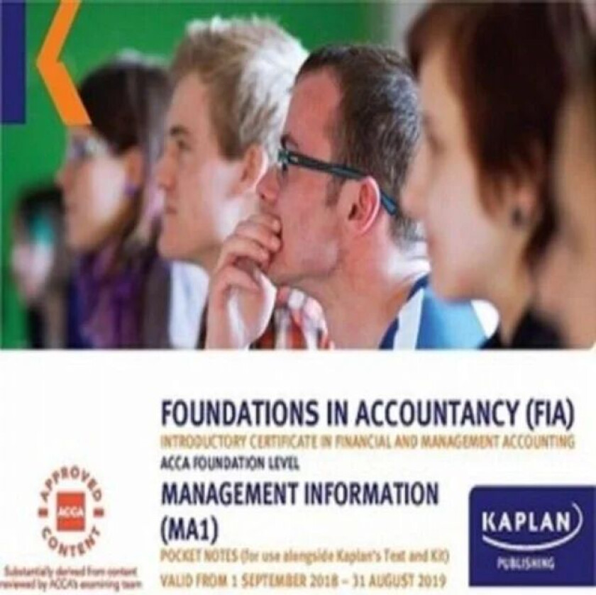 MA1 - MANAGEMENT INFORMATION - POCKET NOTES av Kaplan Publishing