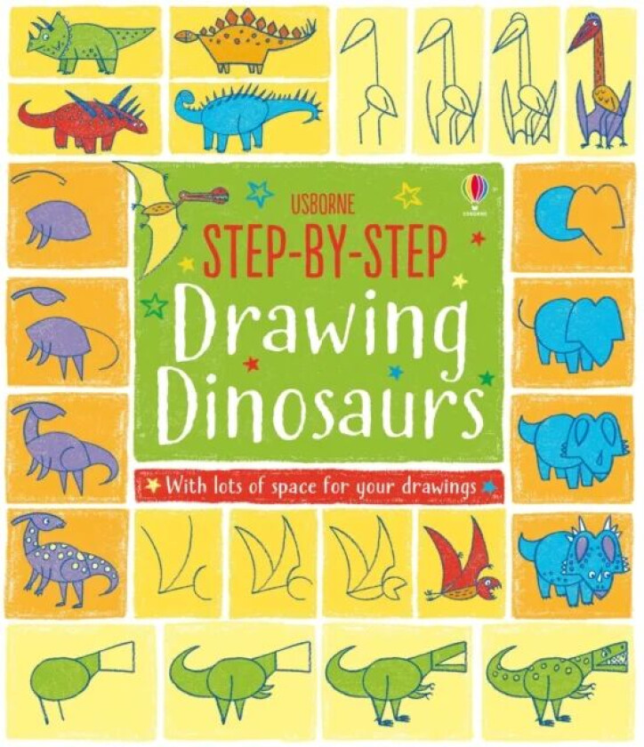 Step-by-Step Drawing Dinosaurs av Fiona Watt